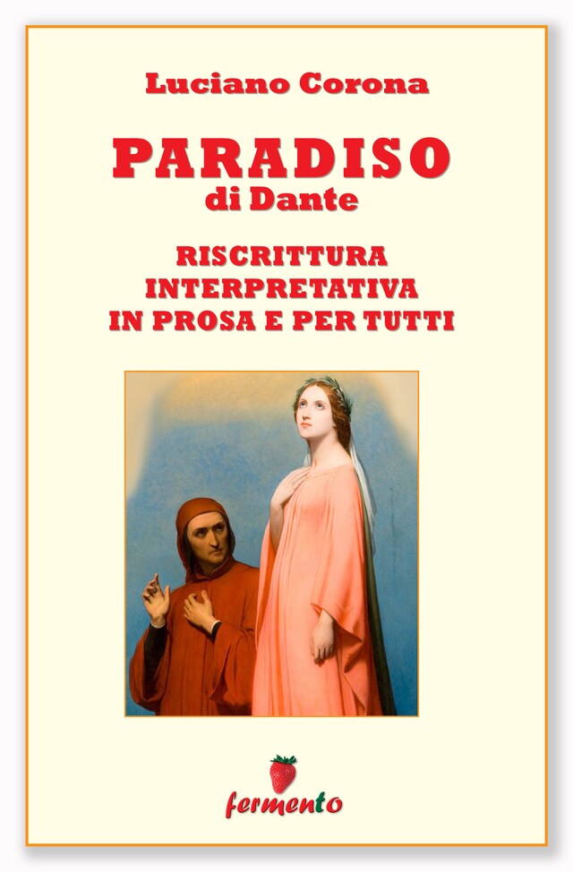 Kirjankansi teokselle Paradiso - riscrittura interpretativa in prosa e per tutti