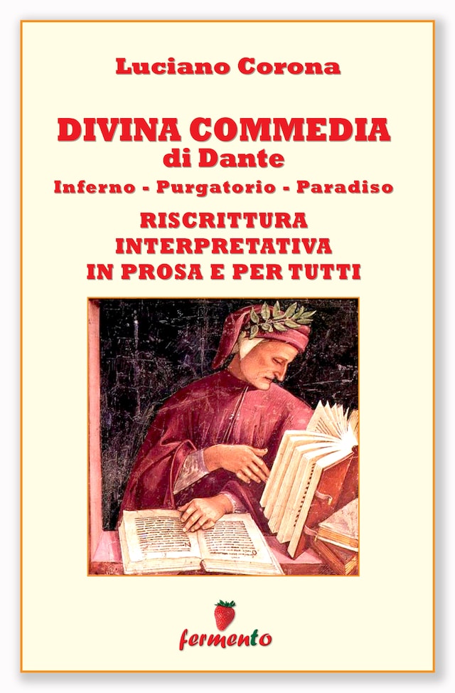 Book cover for Divina Commedia - riscrittura interpretativa in prosa e per tutti