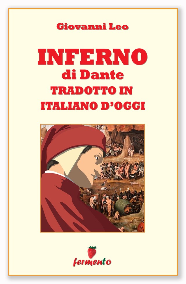 Book cover for Inferno di Dante tradotto in italiano d'oggi