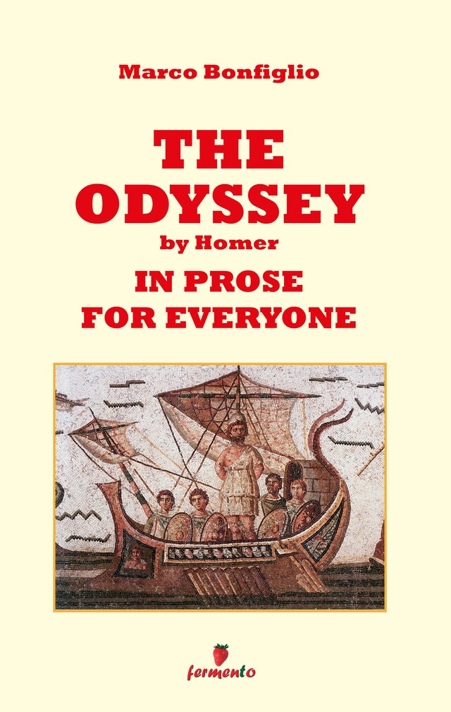 Kirjankansi teokselle The Odyssey in prose for eveyone