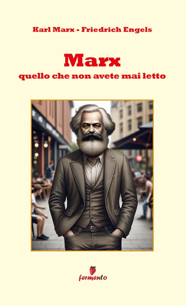 Book cover for Marx. Quello che non avete mai letto