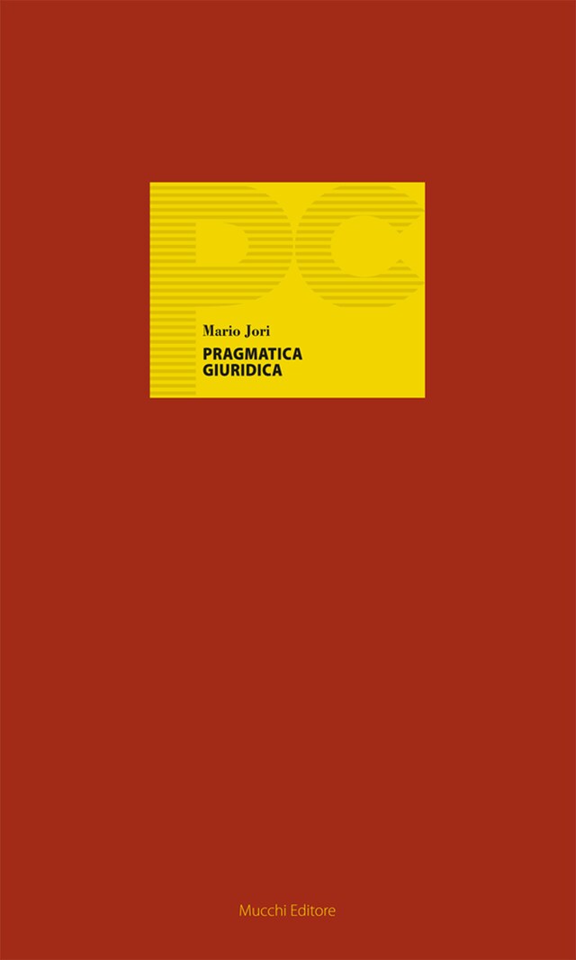 Book cover for Pragmatica giuridica