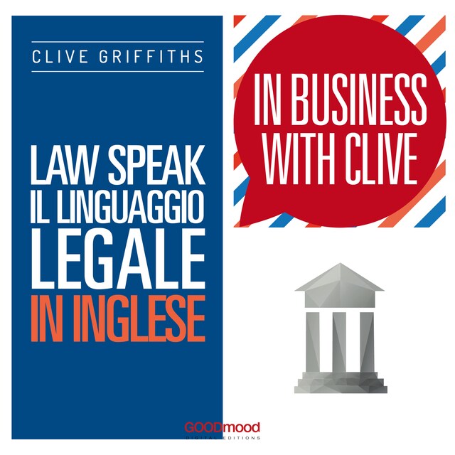 Kirjankansi teokselle Law Speak. Il linguaggio legale in inglese