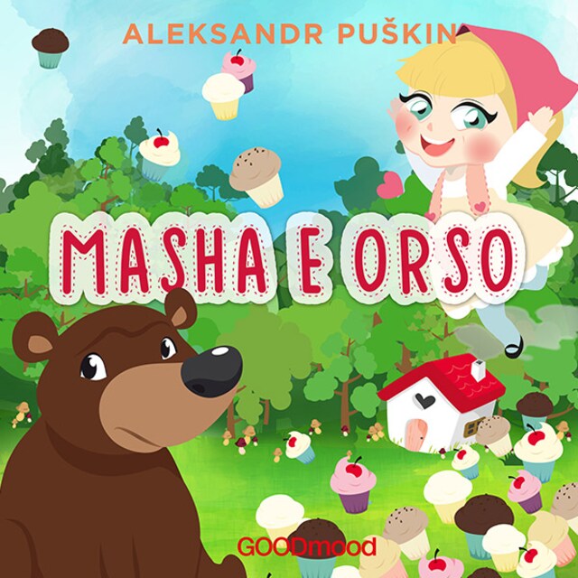 Portada de libro para Masha e Orso