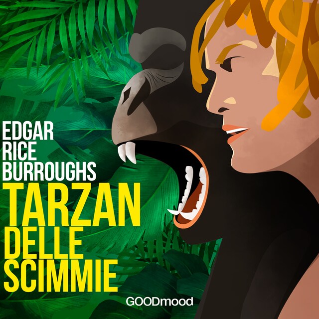 Book cover for Tarzan delle scimmie