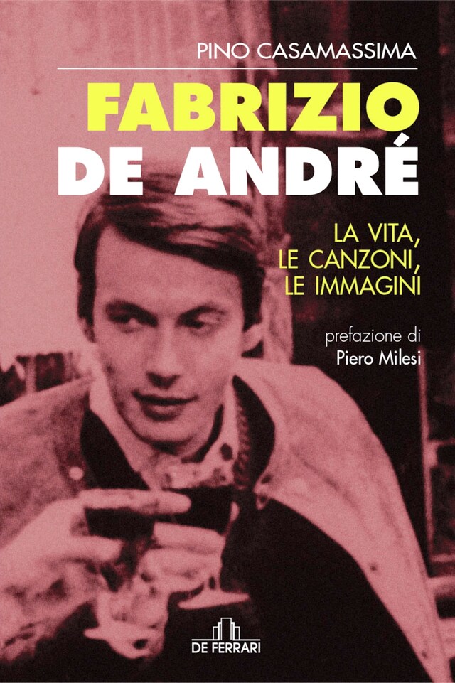 Copertina del libro per Fabrizio De André