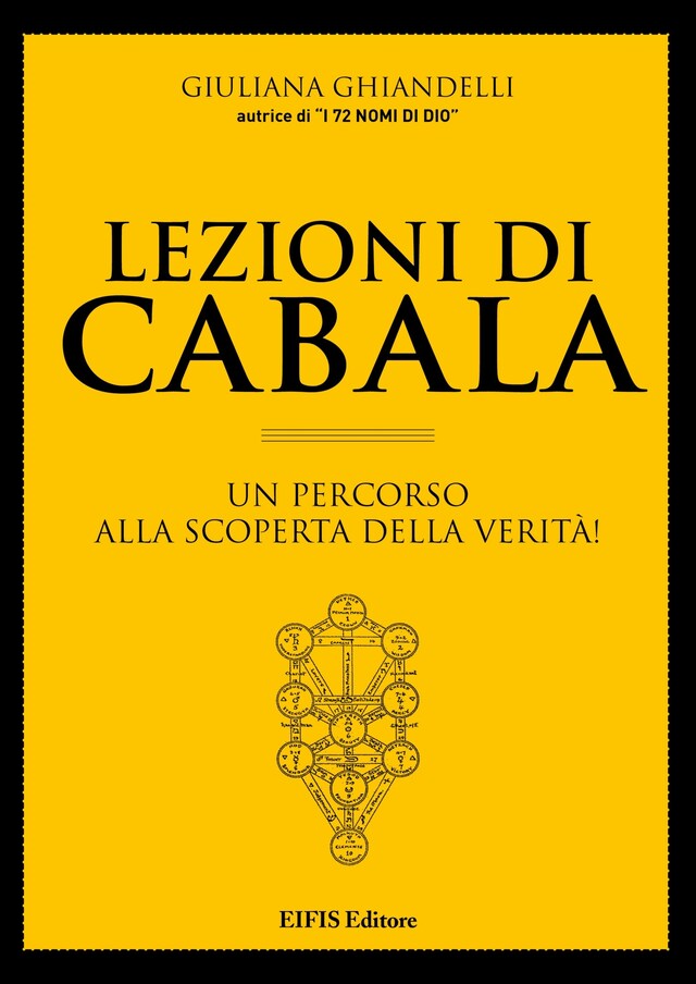 Buchcover für Lezioni di Cabala