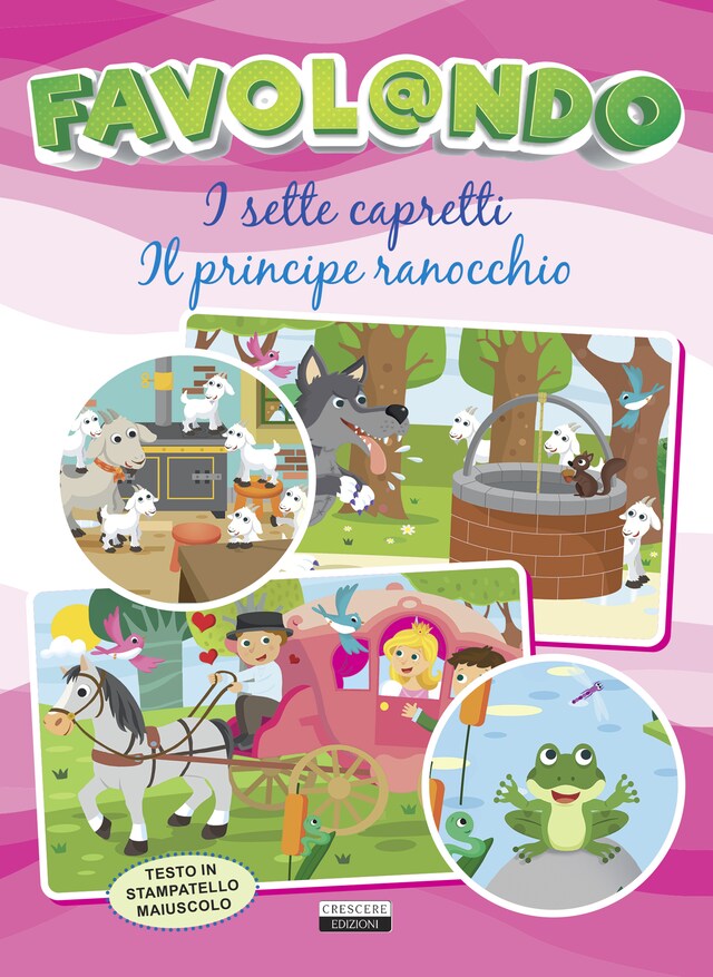 Boekomslag van I sette capretti - Il principe ranocchio