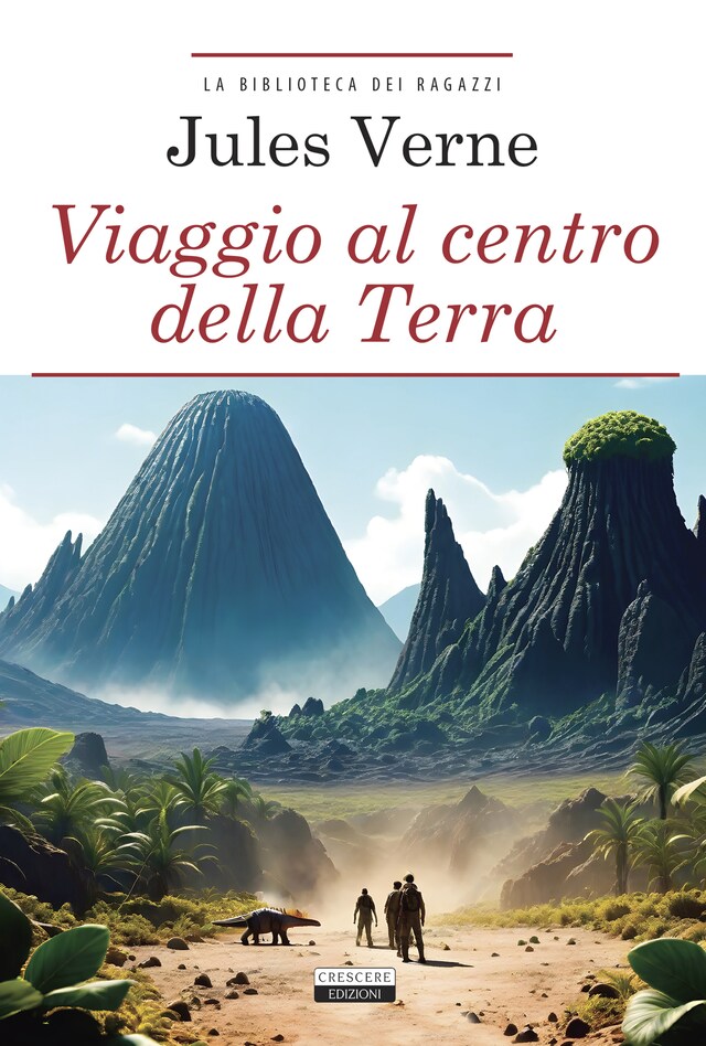 Book cover for Viaggio al centro della terra