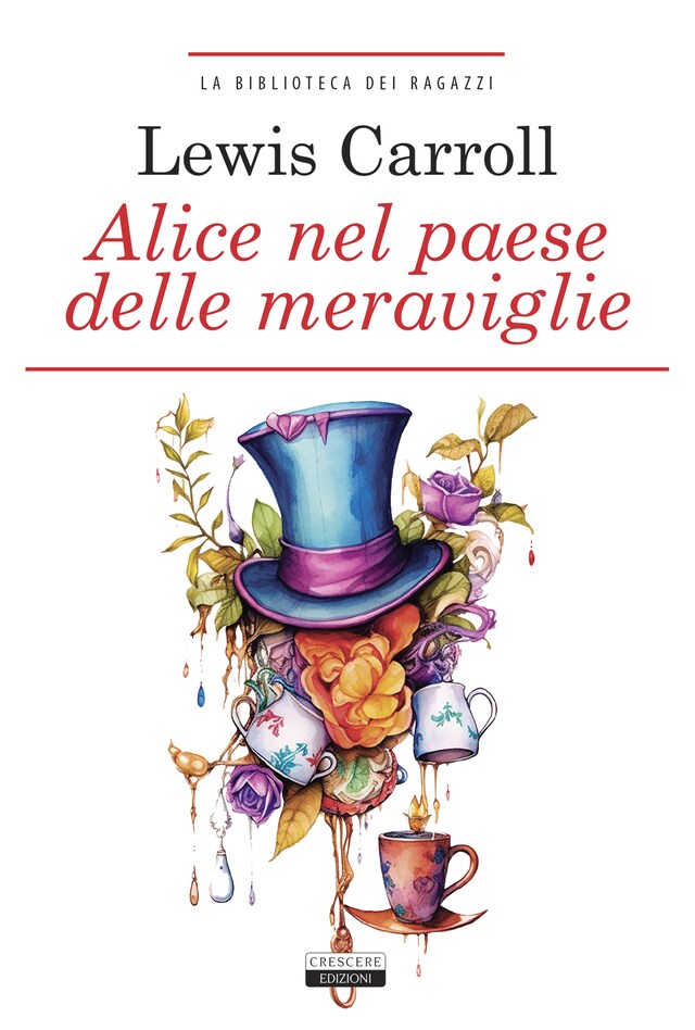 Book cover for Alice nel paese delle meraviglie