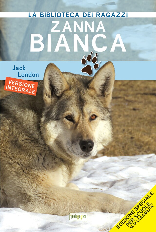 Book cover for Zanna Bianca