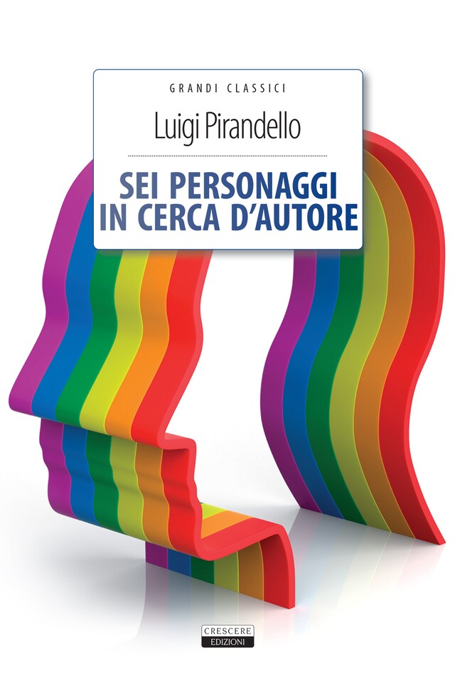 Portada de libro para Sei personaggi in cerca d'autore