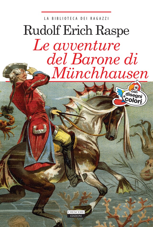 Boekomslag van Le avventure del barone di Münchhausen