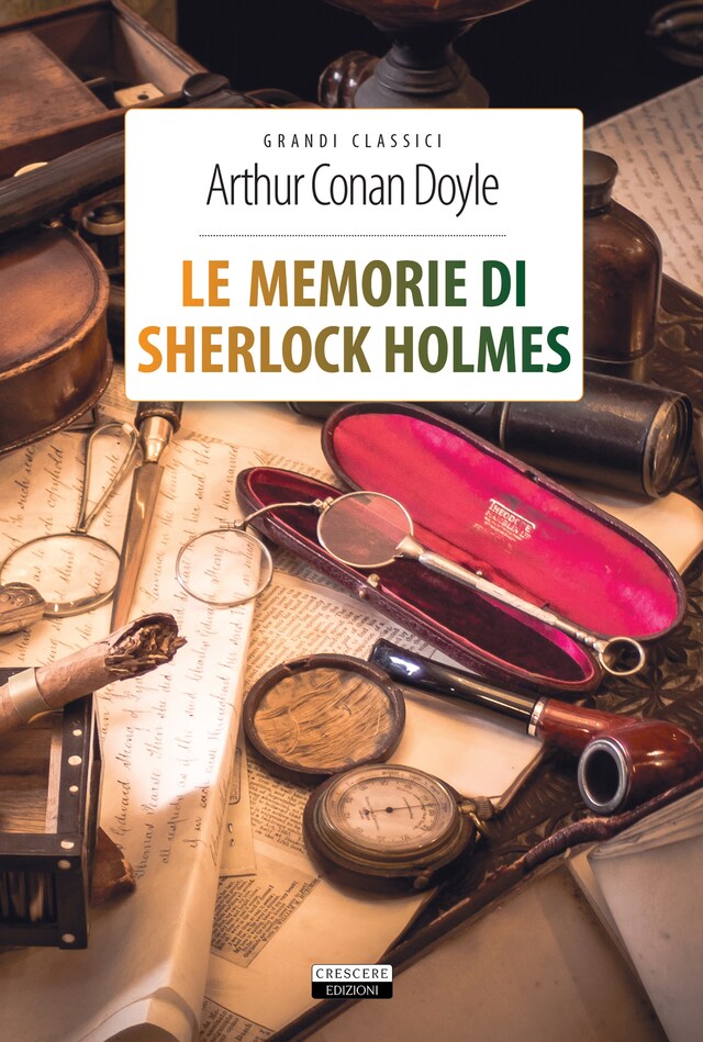 Portada de libro para Le memorie di Sherlock Holmes