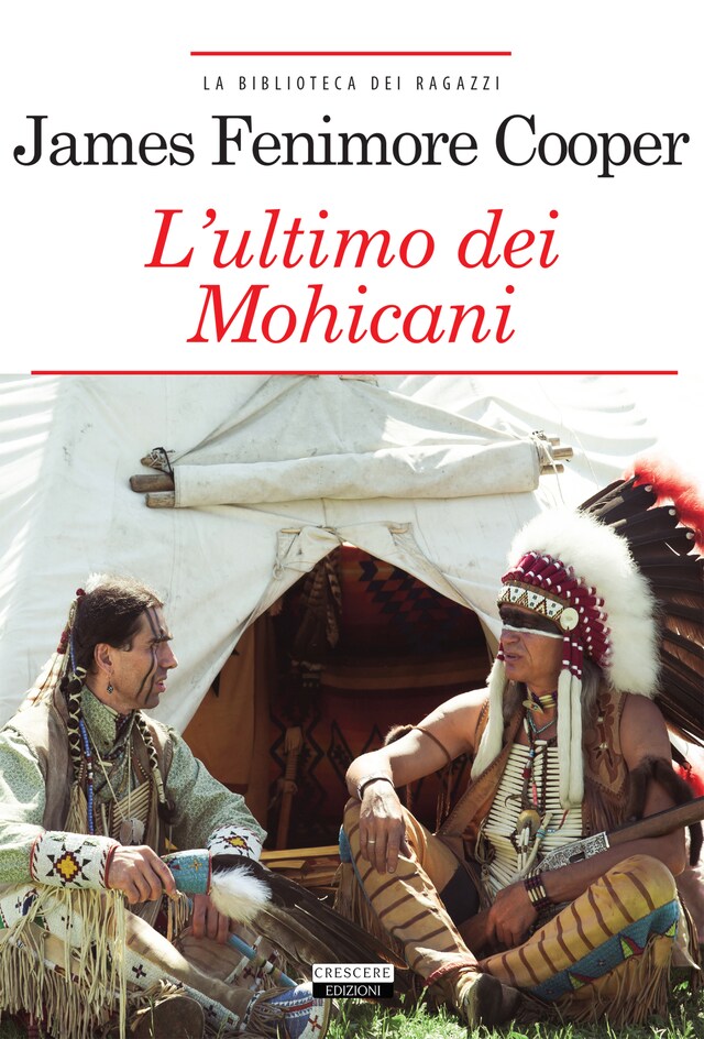 Book cover for L'ultimo dei Mohicani