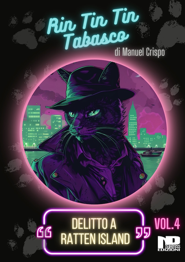 Book cover for Rin Tin Tin Tabasco (Vol. 4) - Delitto a Ratten Island