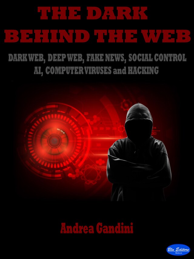 Book cover for The dark behind the web