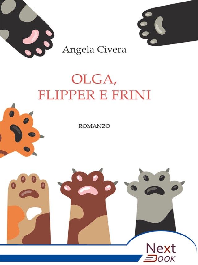 Portada de libro para Olga, Flipper e Frini