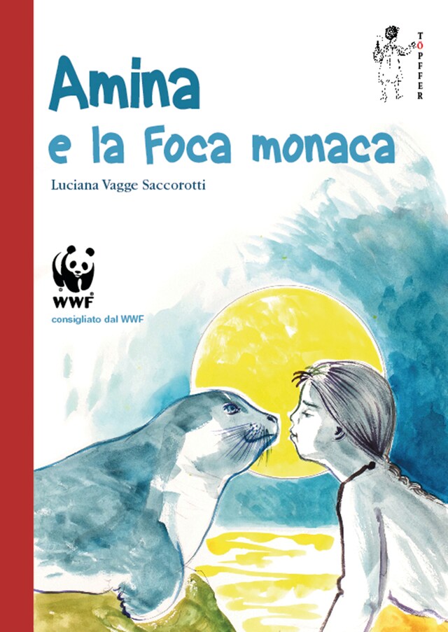 Book cover for Amina e la foca monaca