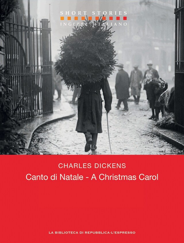 Book cover for A Christmas Carol / Canto di Natale