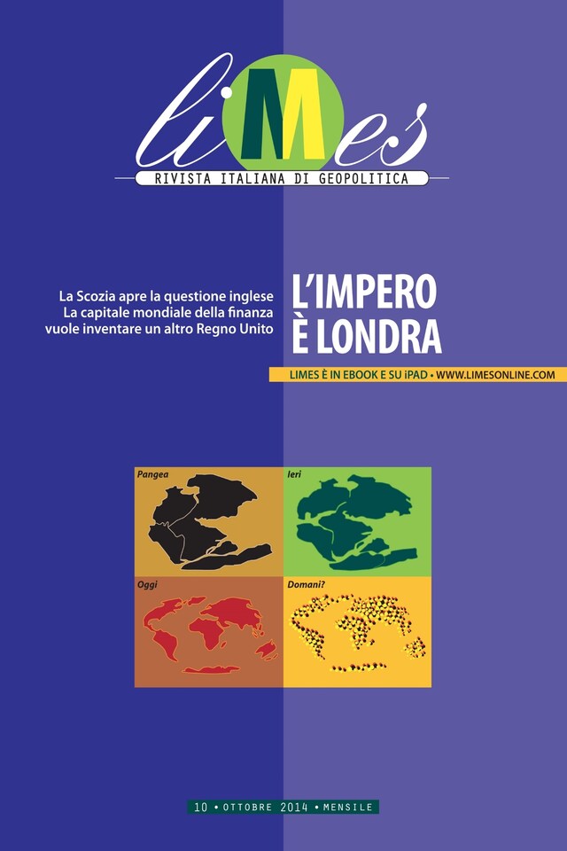 Couverture de livre pour Limes - L'impero è Londra