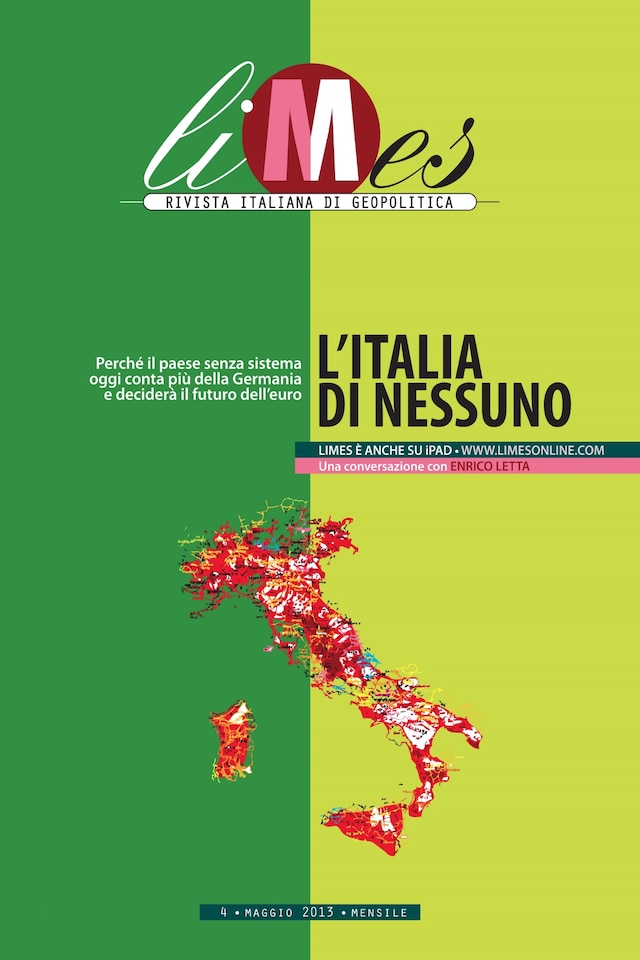 Book cover for L'Italia di nessuno