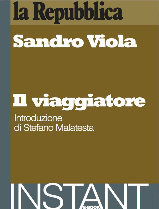 Buchcover für Il Viaggiatore