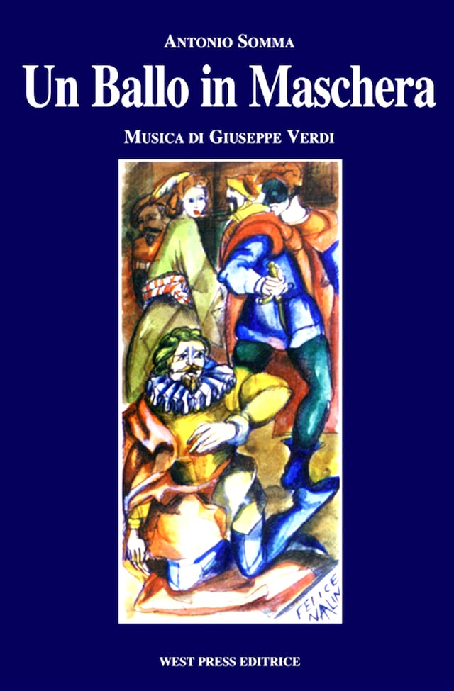 Copertina del libro per Un Ballo in Maschera