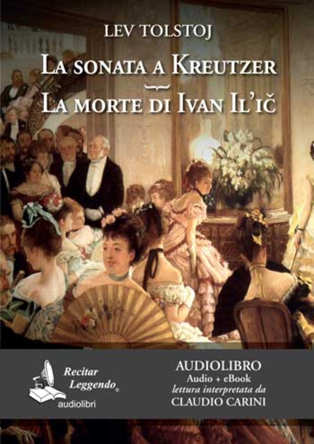Kirjankansi teokselle La sonata a Kreutzer - La morte di Ivan Il'ic