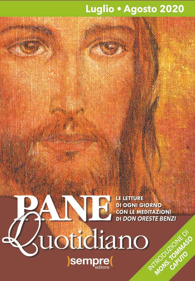 Book cover for Pane Quotidiano Luglio Agosto 2020