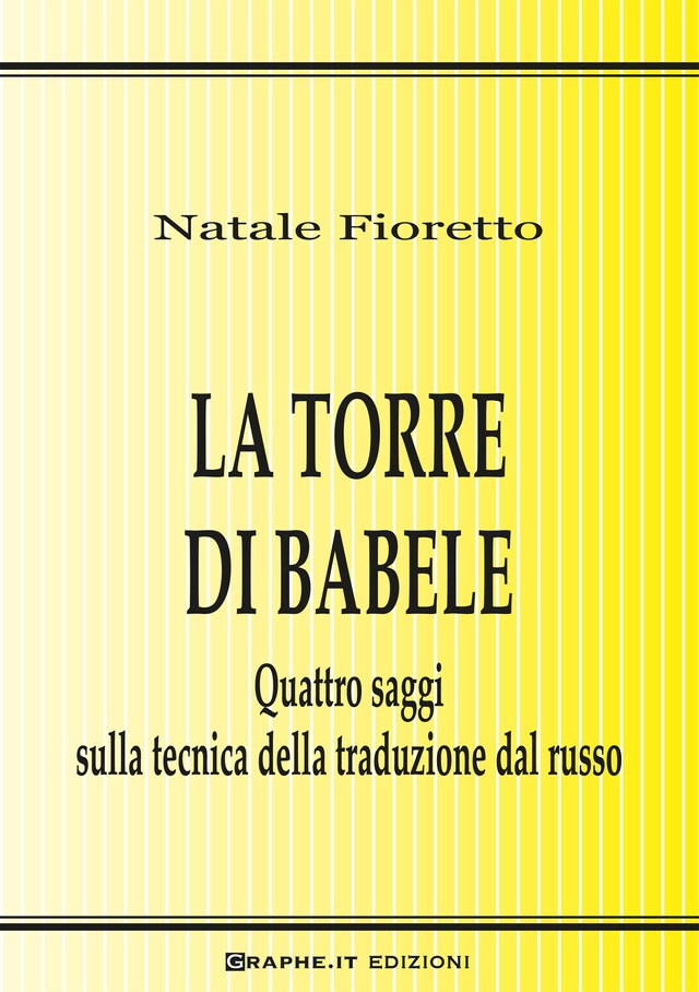 Book cover for La torre di Babele