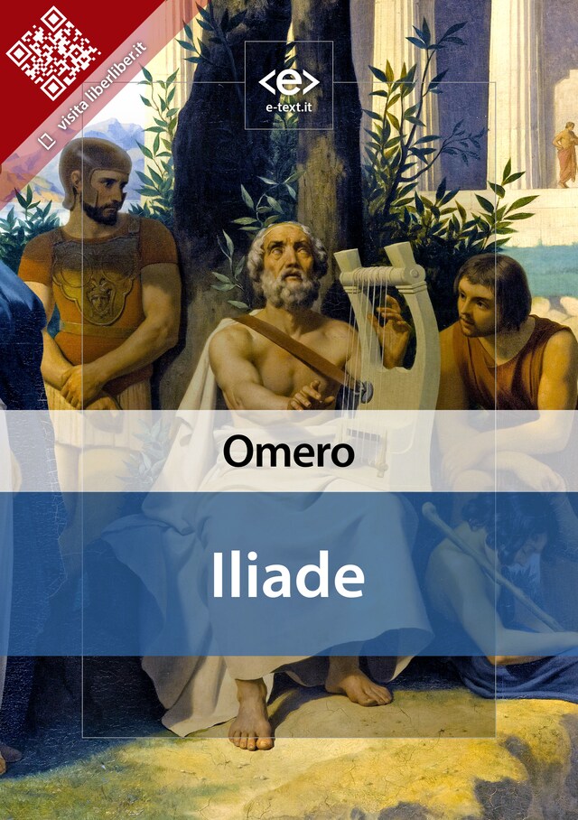 Copertina del libro per Iliade