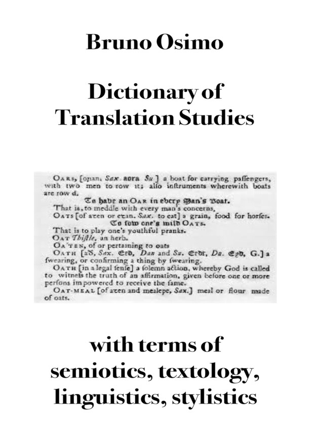 Bogomslag for Dictionary of Translation Studies