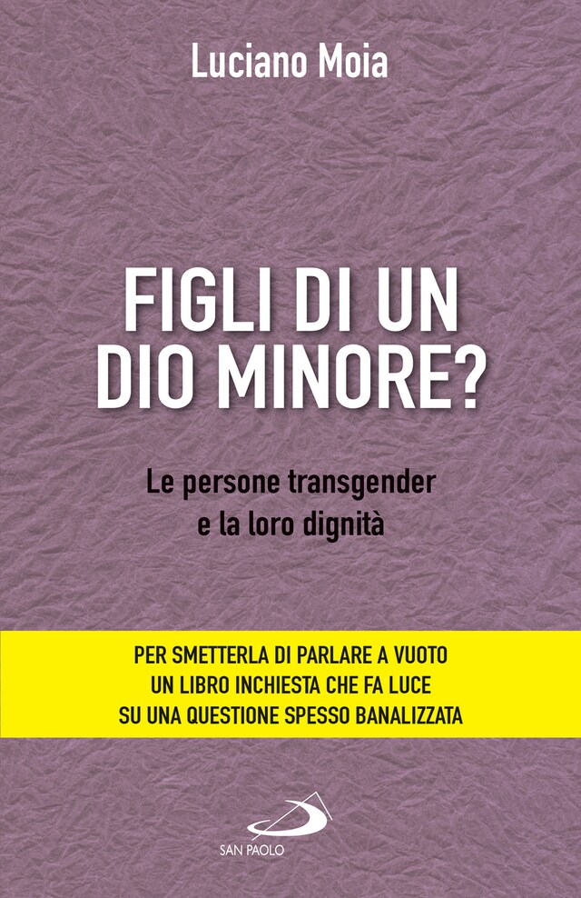 Bokomslag for Figli di un dio minore?