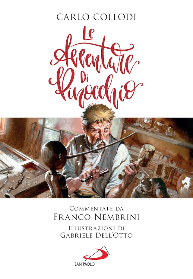 Kirjankansi teokselle Le avventure di Pinocchio