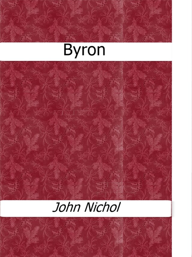 Kirjankansi teokselle Byron