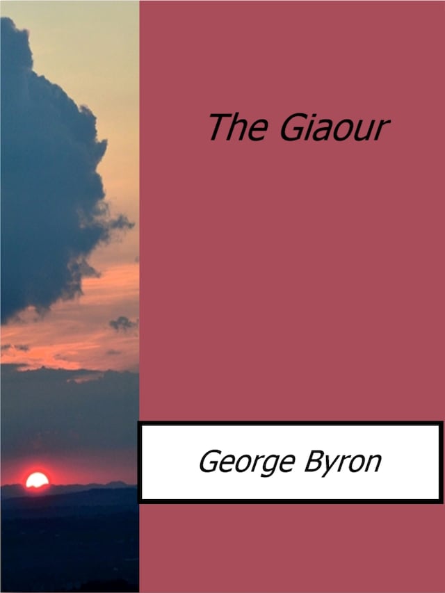 Okładka książki dla The Giaour