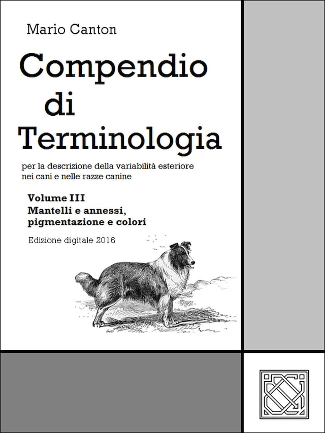 Okładka książki dla Compendio di Terminologia - Vol. III