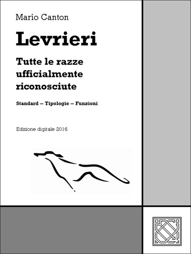 Copertina del libro per Levrieri