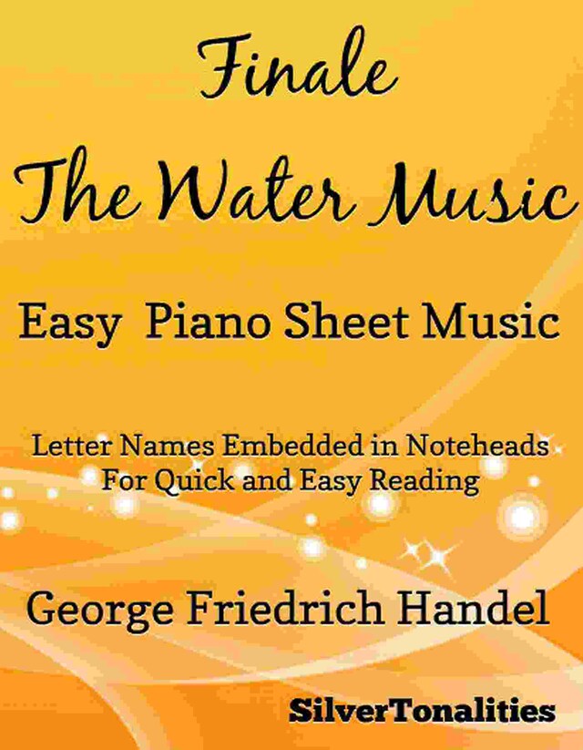Finale the Water Music Easy Piano Sheet Music