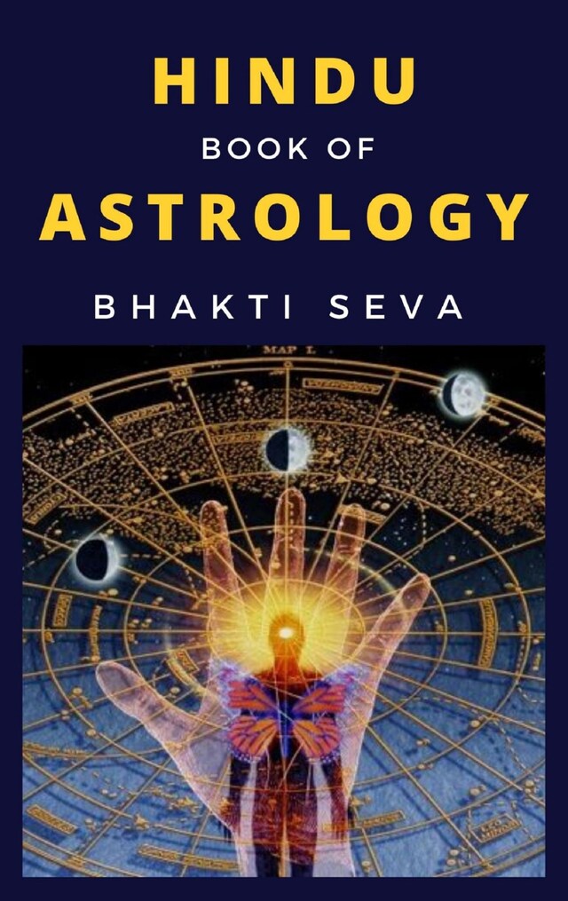 Book cover for Hindu book of astrology