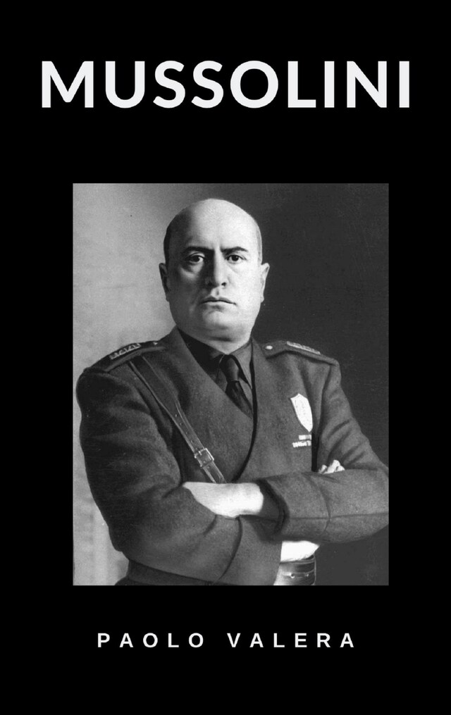 Kirjankansi teokselle Mussolini