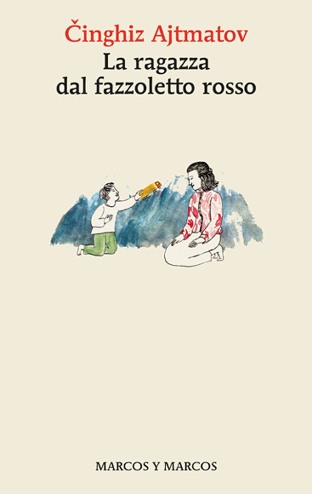 Book cover for La ragazza dal fazzoletto rosso