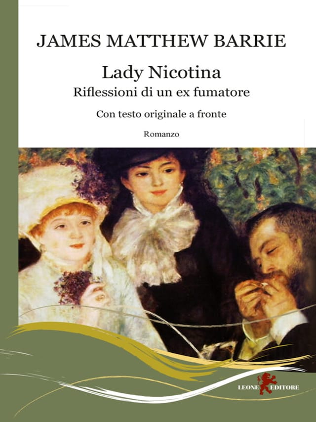Book cover for Lady Nicotina. Riflessioni di un ex fumatore