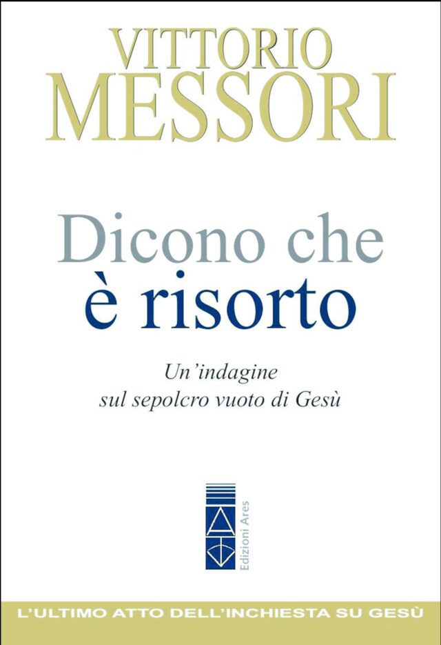 Buchcover für Dicono che è risorto