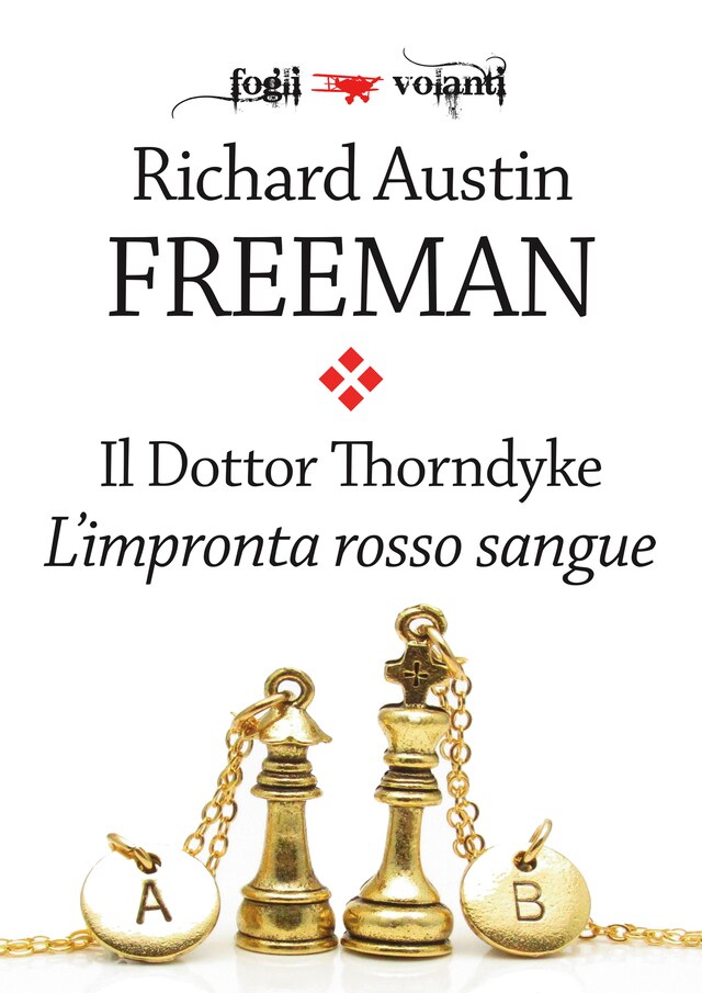 Portada de libro para Il Dottor Thorndyke. L'impronta rosso sangue