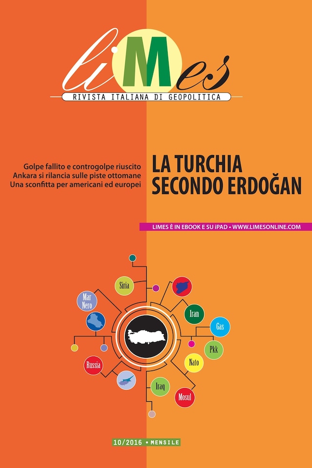 Book cover for La Turchia secondo Erdoğan