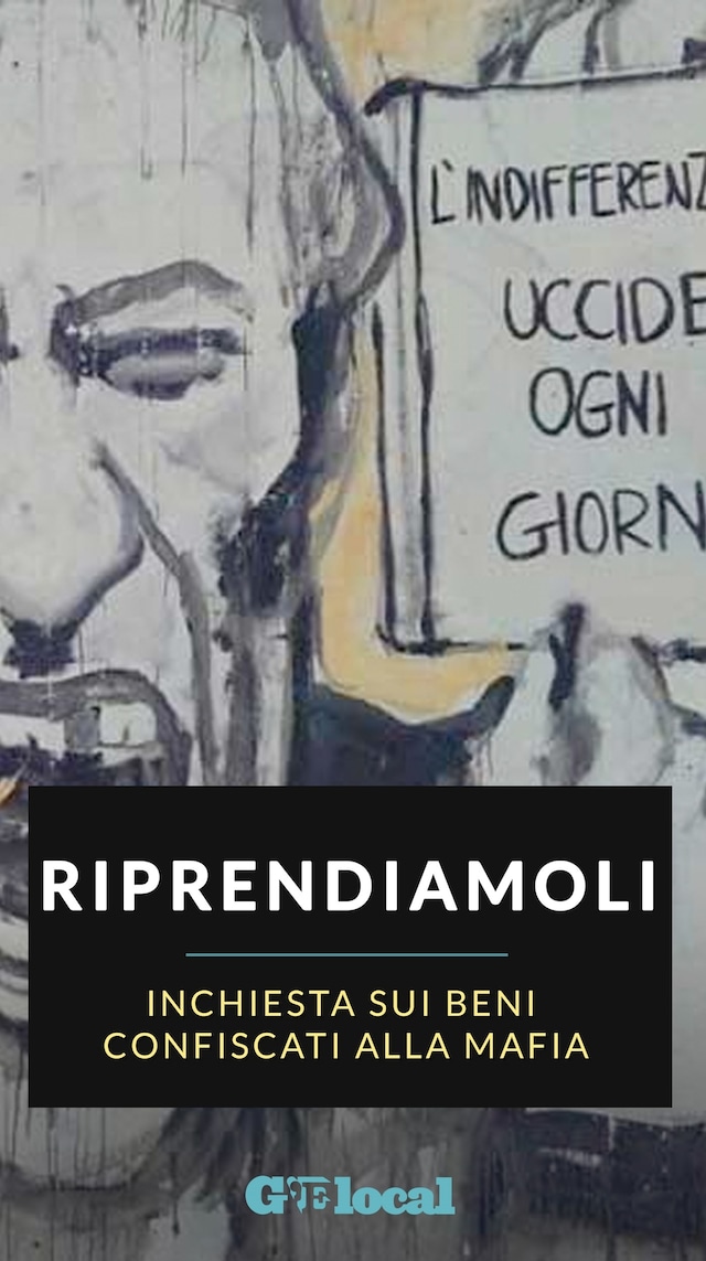Book cover for Riprendiamoli - Inchiesta sui beni confiscati alla mafia