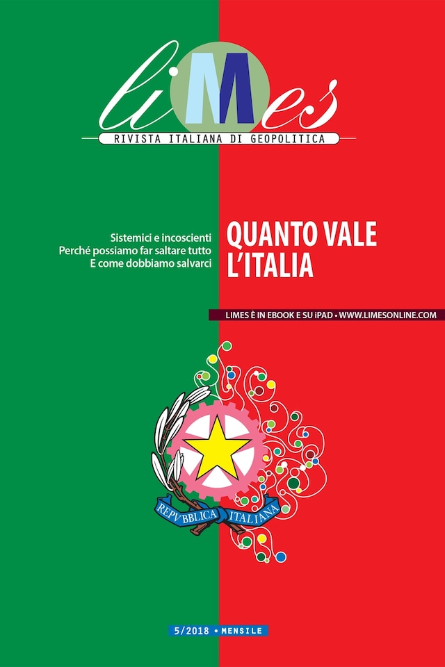 Kirjankansi teokselle Limes - Quanto vale l’Italia