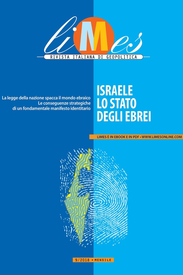 Buchcover für LImes - Israele, lo Stato degli ebrei